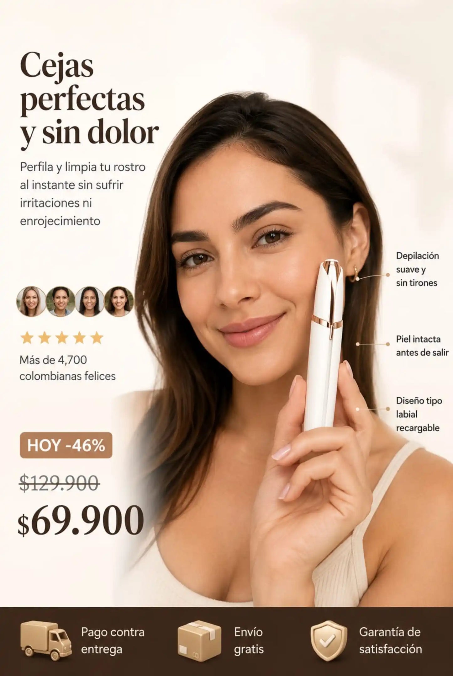 Define tus cejas en minutos desde casa de forma práctica y precisa