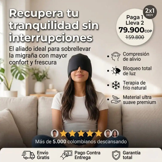 COMBO X 2 GORROS DE MIGRAÑA