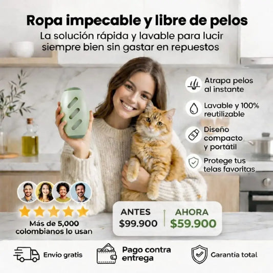 Quita Pelos Lavable