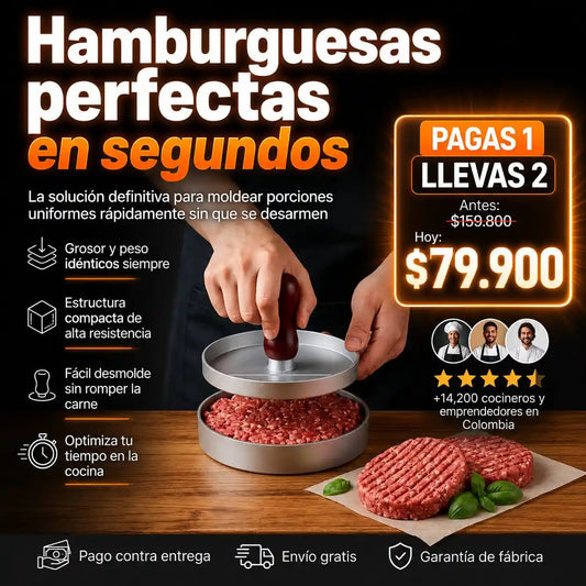 Estandariza tus Hamburguesas y Ahorra Tiempo en Cada Pedido